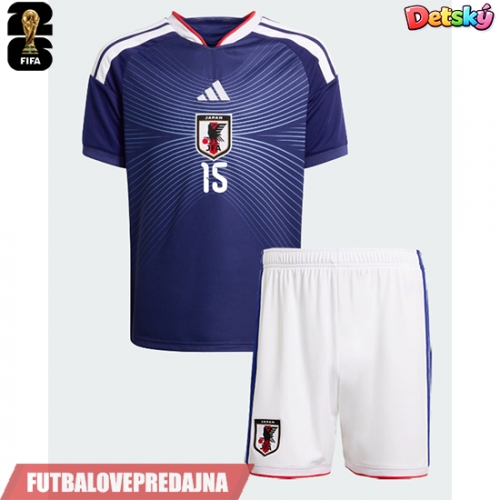 Lacne Dětský Futbalové dres Japonsko Hiroki Ito #21 MS 2026 Krátky Rukáv - Domáci (+ trenírky)